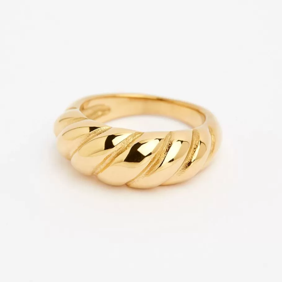 Adopt Geometric Retro< Ring